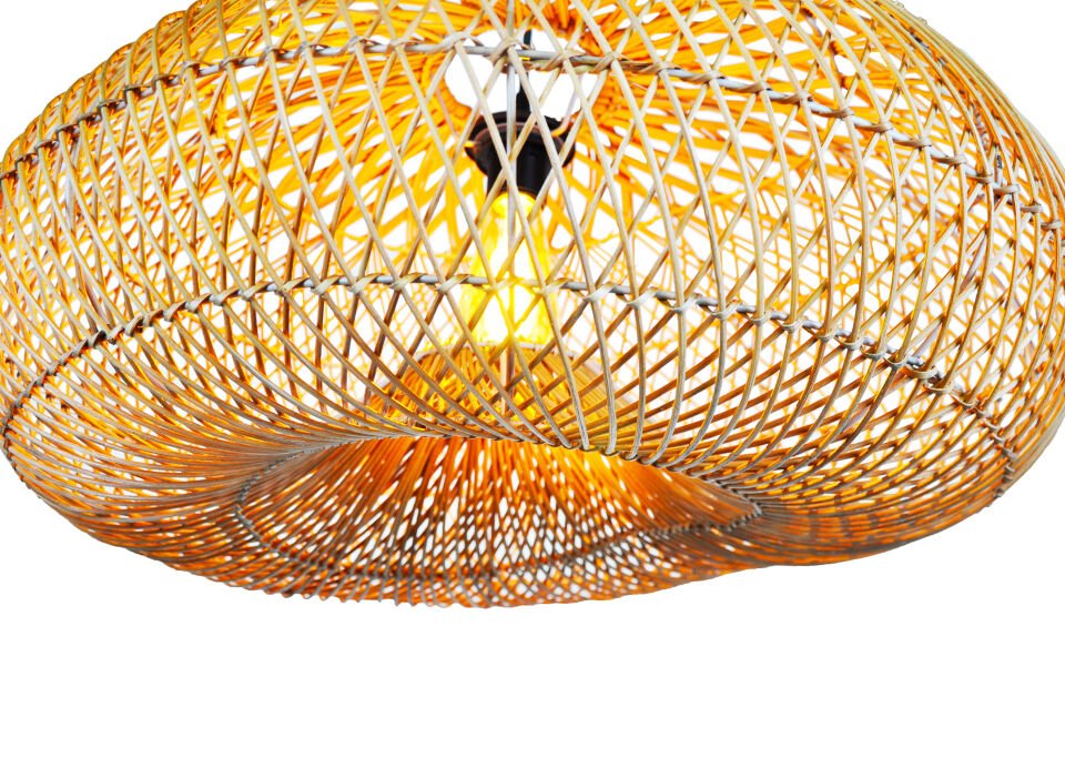 OLR297 SELENE RATTAN SARKIT D67CM XH27CM OIA LIGHT