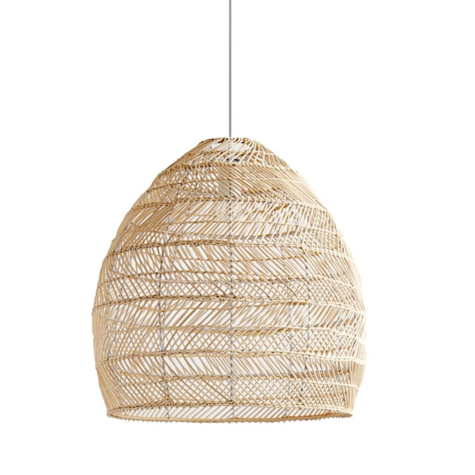 OLR306 LİSSY RATTAN SARKIT 42X55 CM OIA LIGHT