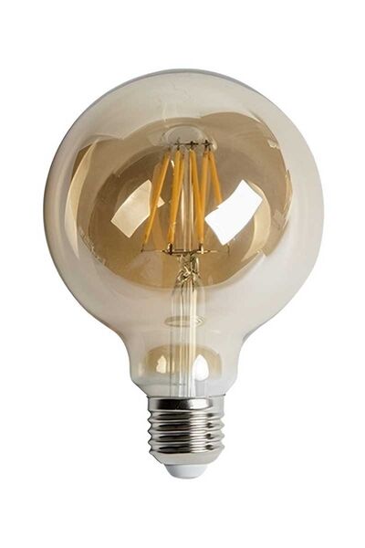 LED AMPÜL GLOP G95 6W DEKORATİF AMBER CATA