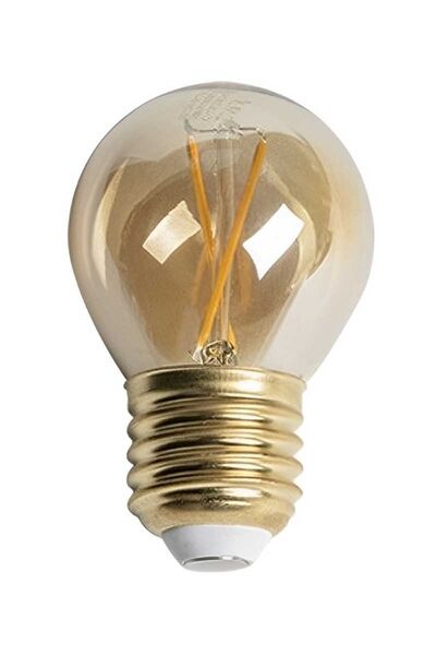 LED RUSTİK MİNİ AMPÜL 4W E-27 AMBER CATA