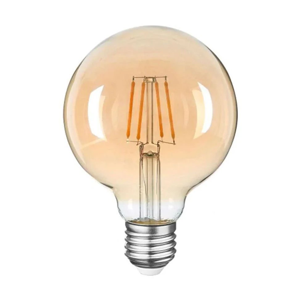 LED FİLAMENT AMPÜL CLEAR G95 7W E-27 2700K 806LM P