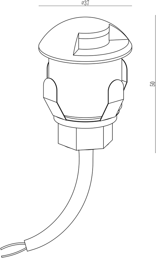 LW981 1W 3000K IP67 LED MERDİVEN ARM JUPİTER