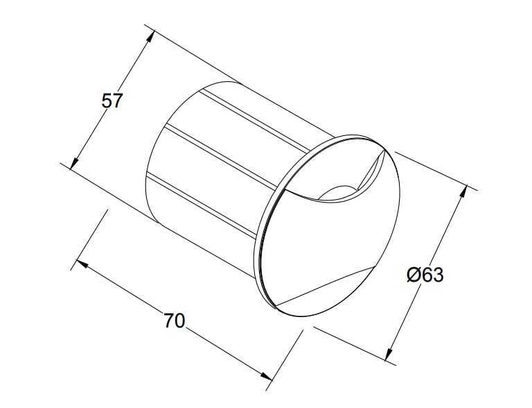 LW479 3W 3000K IP65 MERDİVEN ARMATÜR JUPİTER