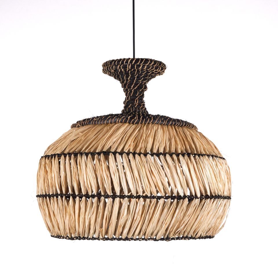 RENAS SİSAL-ABACA SARKIT 50X50X45CM OIA LIGHT