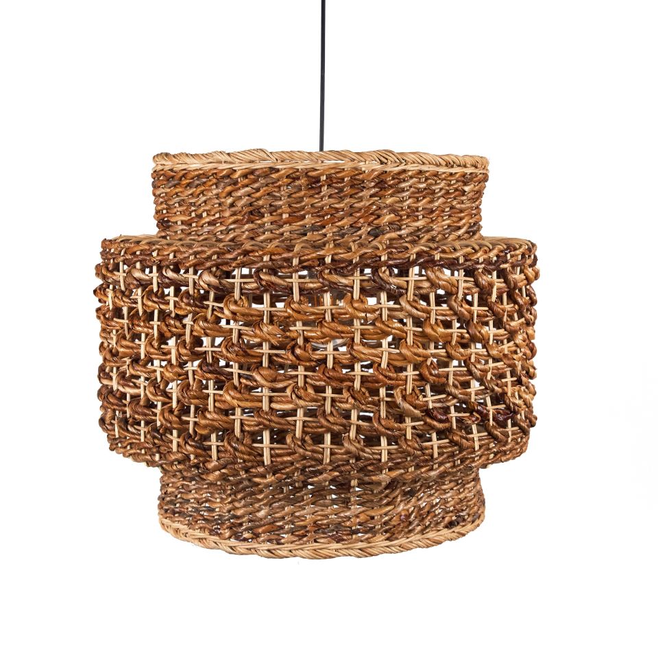 FLARE BANANA VE RATTAN SARKIT 53X53X45CM OIA LIGHT